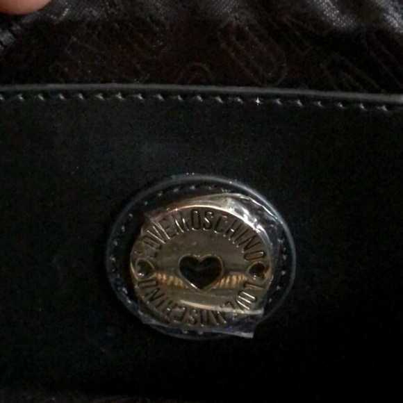 NEW Love Moschino Nylon Large Bag with matching leather (not PU) card holder! - Picture 7 of 14